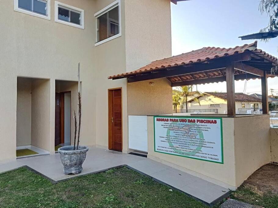Casa Com Piscina, Churrasqueira E Ar Condicionado Em Condominio Кабу-Фриу Экстерьер фото