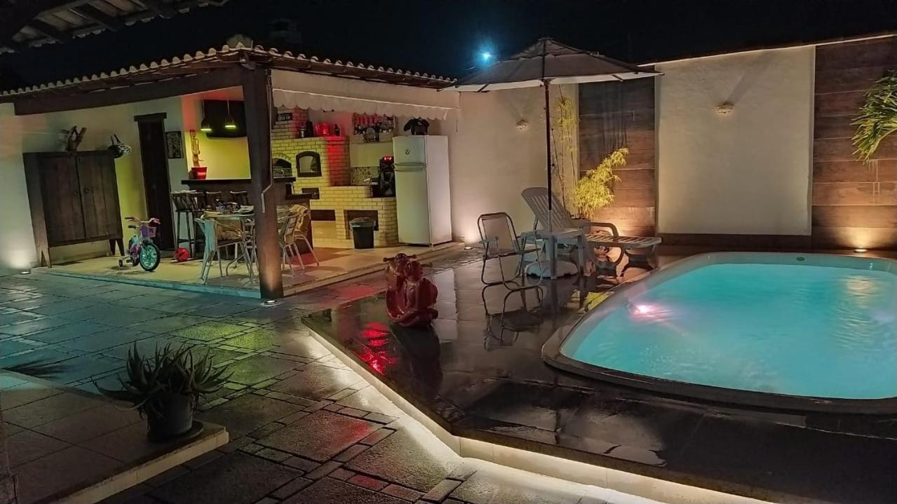 Casa Com Piscina, Churrasqueira E Ar Condicionado Em Condominio Кабу-Фриу Экстерьер фото
