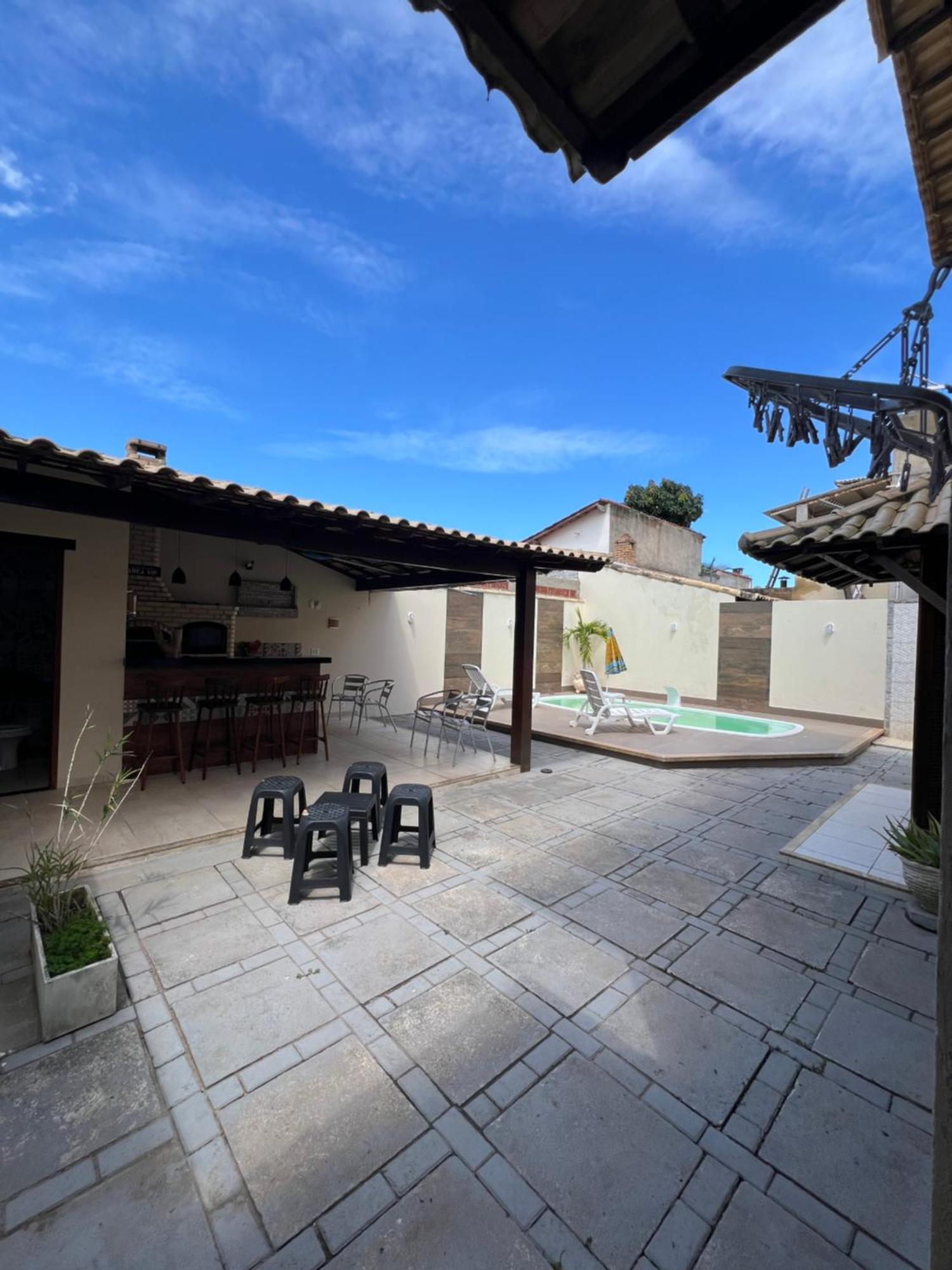 Casa Com Piscina, Churrasqueira E Ar Condicionado Em Condominio Кабу-Фриу Экстерьер фото
